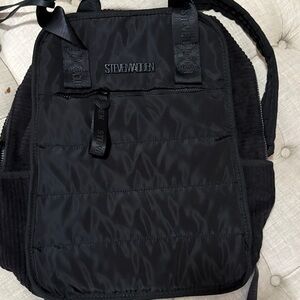 Steve Madden Sleek Black Backpack